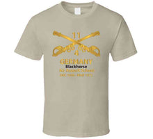 Load image into Gallery viewer, Helicopter Troop - 4th Squadron - 11th Acr - Branch - Germany - Blkhorse Aaslt School X 300 T Shirt
