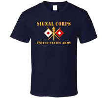 Load image into Gallery viewer, Army - Signal Corps - Branch - Us Army X 300dpi T Shirt
