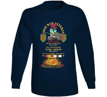 Load image into Gallery viewer, Army - Cold War Vet - D Co, 1st Bn 63rd Armor - 1st Inf Div - Fort Riley, Kansas - M60a1 Tank  - Bro W Cold Svc X 300 T Shirt
