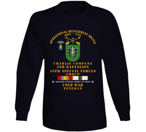 Army - Odb 230 - C Co, 2nd Bn 10th Sfg W Cold Svc Classic T Shirt, Crewneck Sweatshirt, Hoodie, Long Sleeve