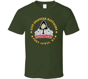 Army - 31st Engineer Battalion - Fort Lewis, Wa Classic T Shirt, Crewneck Sweatshirt, Hoodie, Long Sleeve