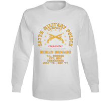 Load image into Gallery viewer, Army - 287th Military Police Company - Berlin Brigade - Tl Booker X 300 T Shirt
