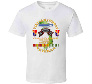 Army - Vietnam Combat Vet - C Co 75th Infantry (Ranger) - I Field Force SSI Classic T Shirt, Crewneck Sweatshirt, Hoodie, Long Sleeve