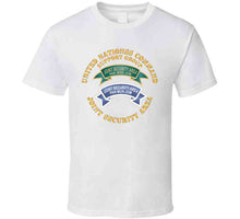 Load image into Gallery viewer, Joint Security Area - United Nations Command Support Group W Txt X 300 T Shirt
