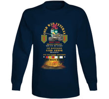 Load image into Gallery viewer, Army - Cold War Vet - B Co, 1st Bn 63rd Armor - 1st Inf Div - Fort Riley, Kansas - M60a1 Tank  - Bro W Cold Svc X 300 T Shirt
