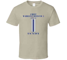 Load image into Gallery viewer, Navy - Rank - Chief Warrant Officer - Cw5 T Shirt
