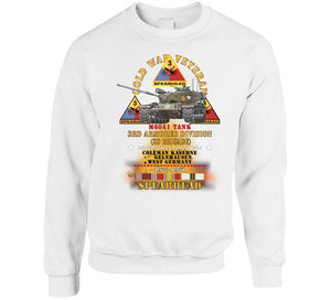 Cold War Vet -  3rd Armored Division  - Gelnhausen, Germany - M60a1 Tank  - Spearhead W Fire - 1978-1981 W Dui - Cold X 300 T Shirt