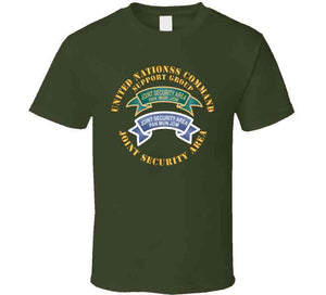 Joint Security Area - United Nations Command Support Group W Txt X 300 T Shirt