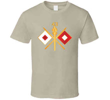 Load image into Gallery viewer, Army - 43rd Signal Battalion W Unit Number - Branch Wo Txt T Shirt
