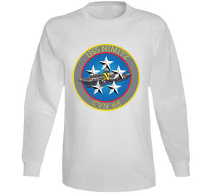 Navy - Uss Nimitz (cvn-68) Wo Txt X 300 Classic T Shirt, Crewneck Sweatshirt, Hoodie, Long Sleeve