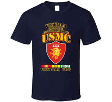 Load image into Gallery viewer, Usmc -  Iii Maf - Vietnam War  W 1 Row Vn Svc Ribbons T Shirt
