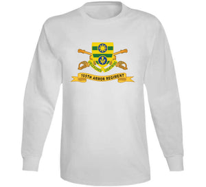 109th Armor Regiment W Br - Ribbon X 300 Classic T Shirt, Crewneck Sweatshirt, Hoodie, Long Sleeve