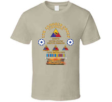 Load image into Gallery viewer, 5th Armored Group -  Camp Claiborne, La W Fire - W 758, 761, 784th Tank Bn Ssi W Dui - Am Svc X 300 T Shirt
