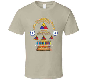 5th Armored Group -  Camp Claiborne, La W Fire - W 758, 761, 784th Tank Bn Ssi W Dui - Am Svc X 300 T Shirt