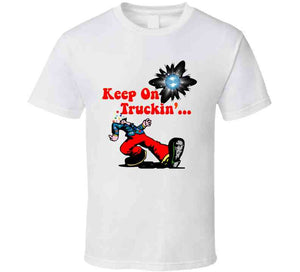 Keep On Truckin - Cmyk W Stars And Disco Ball X 300 Classic T Shirt, Crewneck Sweatshirt, Hoodie, Long Sleeve