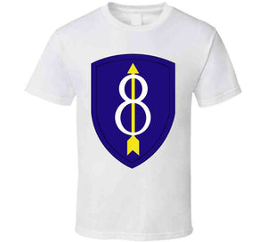 Army - 8th Infantry Division Wo Txt T Shirt