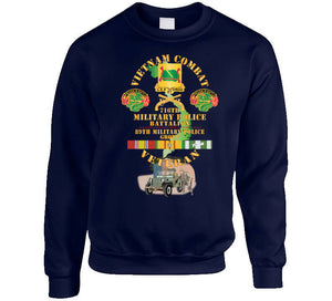 Vietnam Combat Vet - 716th Mp Bn, 89th Mp Group W  Dui - Br  W Mp Patrol Jeep W Vn Svc X 300 T Shirt