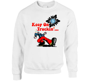 Keep On Truckin - Cmyk W Stars And Disco Ball X 300 Classic T Shirt, Crewneck Sweatshirt, Hoodie, Long Sleeve