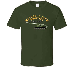 Army - M110a2 - 8 Inch 203mm Howitzer X 300 T Shirt