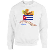 Load image into Gallery viewer, Cuba - Cuba With Palm And Map X 300 T Shirt
