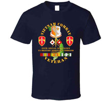 Load image into Gallery viewer, Army - Vietnam Combat Vet W 69th Signal Bn Dui - Usmacv W Vn Svc T Shirt
