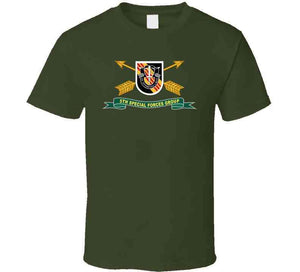 Army - 5th Special Forces Group - Vietnam - Flash W Br - Ribbon X 300 T Shirt