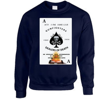 Load image into Gallery viewer, Army - Aco 1-6th 198th L.i.b -gunfighters - Death Card 67-69 Tet W Fire X 300 T Shirt
