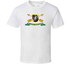 Army - 46th Special Forces Company - Flash W Br - Ribbon X 300 Classic T Shirt, Crewneck Sweatshirt, Hoodie, Long Sleeve