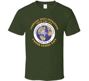 Navy - Combined Joint Operations - From The Sea X 300 T Shirt