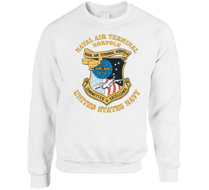 Navy - Naval Air Terminal Norfolk X 300 T Shirt