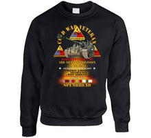 Load image into Gallery viewer, 3rd Armored Division  - Gelnhausen, Germany - M109 Howitzer Sp  - Spearhead W Fire - 1973-76 W Dui - Cold X 300 T Shirt
