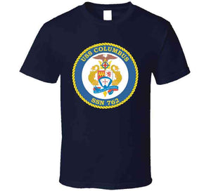 Navy - Uss Columbus Ssn 762 Wo Txt X 300 T Shirt