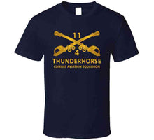 Load image into Gallery viewer, Cbt Avn Squadron - 4th Squadron, 11th Acr - Branch W Txt X 300 T Shirt
