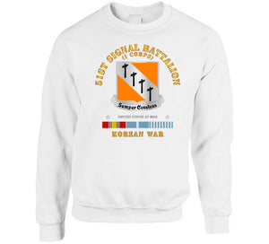 51st Signal Battalion - Korean War Classic T Shirt, Crewneck Sweatshirt, Hoodie, Long Sleeve