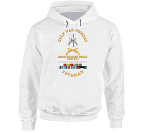 Gulf War Combat Vet - 822nd Mp Company Emblem W Gulf Svc X 300 Classic T Shirt, Crewneck Sweatshirt, Hoodie, Long Sleeve