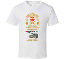 Load image into Gallery viewer, Army - 2nd Bn 28th Artillery - 210th Fa Bde - Ansbach Germany  W M109 W Overseas Cold Svc X 300 T Shirt
