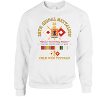 Load image into Gallery viewer, Army - 38th Signal Battalion - Dui - Us Army W Bn Number - Sig Br  - Voice Of The Pershing Missiles - Cold Svcx 300 T Shirt
