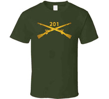 Load image into Gallery viewer, Army -  201st Infantry Regiment Branch Wo Txt X 300 T Shirt
