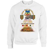 Load image into Gallery viewer, Army - Cold War Vet - 4th Bn 73rd Armor - 1st Inf Div - Panzer Kaserne Boblingen, Frg - M60a1 Tank  - Big Red One W Cold Svc X 300 T Shirt
