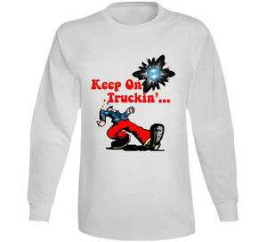 Keep On Truckin - Cmyk W Stars And Disco Ball X 300 Classic T Shirt, Crewneck Sweatshirt, Hoodie, Long Sleeve