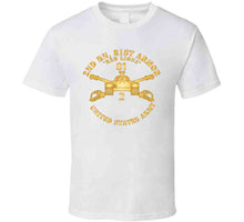 Load image into Gallery viewer, 2nd Bn, 81st Armor - Red Knights- Armor Branch X 300 T Shirt
