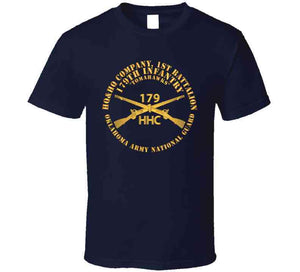 Hhc Company, 1st Bn, 179th Infantry - Okarng - Inf Branch X 300 T Shirt