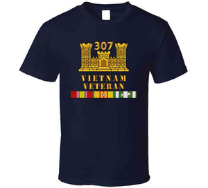 Army - 307th Engineer Battalion - Eng Branch - Vietnam Vet W Vn Svc Classic T Shirt, Crewneck Sweatshirt, Hoodie, Long Sleeve