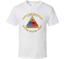 Load image into Gallery viewer, 740th Tank Battalion Ssi - Daredevil - Us Army X 300 T Shirt

