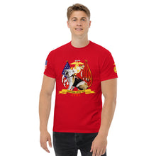 Load image into Gallery viewer, Men&#39;s classic tee - Marine Corps Flags
