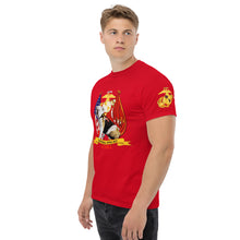 Load image into Gallery viewer, Men&#39;s classic tee - Marine Corps Flags
