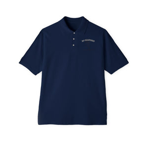 Men's Piqué Polo - Camp Soudley - US Paratroops - Black