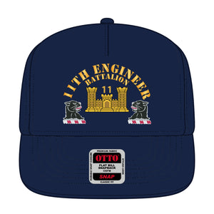 Snapback Hat - 11th Engineer Battalion - Hat X 300 - Film to Garment (FTG)