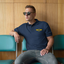 Load image into Gallery viewer, Navy - Rate - Aviation Warfare Systems Operator - Men&#39;s Premium Polo
