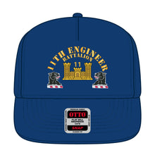 Load image into Gallery viewer, Snapback Hat - 11th Engineer Battalion - Hat X 300 - Film to Garment (FTG)
